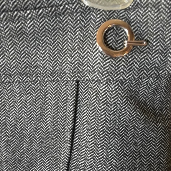 H&M - Black and White Herringbone Midi Skirt - Size 2 - NWOT - Picture 7 of 8